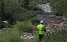 Фото 8: «До кінця року має бути зроблена дамба, має бути очищено озеро інфільтрату», — А. Садовий про рекультивацію полігону ТПВ у Грибовичах