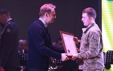 Фото 6: З нагоди Дня Збройних Сил України у Львові привітали військовослужбовців Львівського гарнізону