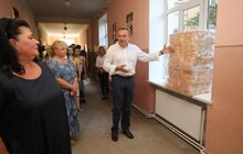 Фото 10: «Інвестиції міста — більше 35 мільйонів гривень», — А. Садовий про будівництво нового спортивного комплексу СШ № 7
