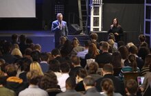 Фото 2: Мер Львова зустрівся зі студентами Коледжу Європи Натолін