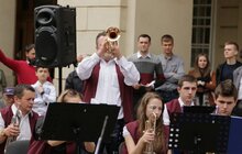Фото 4: Вчора на площі Ринок відбувся концерт духового оркестру з Освенциму