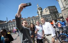 Фото 6: У Львові стартував благодійний велопробіг заради онкохворих дітей — мер міста обіцяв подвоїти суму, яку зберуть під час велопробігу