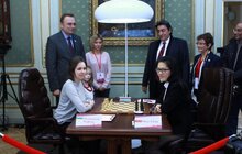 Фото 44: Перші ходи у Матчі за шахову корону зроблено