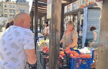 Фото 6: Персики, лохина, крафтові сири та м’ясо: на площі Ринок щосуботи проходить фермерський ярмарок