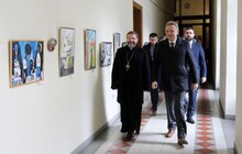 Фото 2: У львівській Ратуші відбулася зустріч міського голови Львова Андрія Садового з Блаженнішим Святославом