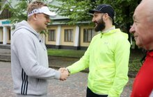 Фото 1: Мер Львова бігав у Стрийському парку в рамках тренувань з бігу Open Run Days