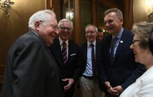 Фото 1: У Будинку вчених відбулося літературне читання у межах міжнародної конференції від Фонду Конрада Аденауера