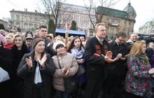 Фото 16: У центрі Львова 407 бандуристів одночасно виконали твори на поезію Тараса Шевченка