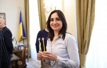 Фото 9: Пластуни передали мерії Вифлеємський вогонь миру