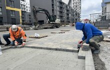 Фото 2: На вул. Залізничній вже проклали та підключили до мережі новий водопровід