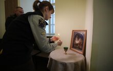 Фото 16: Пластуни передали мерії Вифлеємський вогонь миру