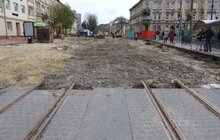 Фото 1: На перехресті вул. Личаківська - Мечникова тривають роботи з капітального ремонту дороги