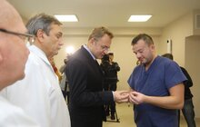 Фото 5: Відкриття та презентація відреставрованої лапароскопічної операційної