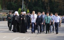 Фото 22: Військова присяга на вірність українському народу в Академії Сагайдачного