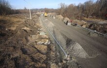 Фото 2: Ремонт вул. Миколайчука: вже заасфальтовано третину дороги