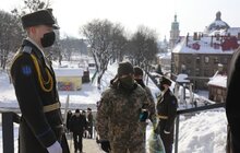Фото 1: На Меморіалі пам’яті Героїв Небесної Сотні провели акцію «Ангели пам’яті»