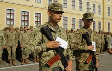 Фото 51: Військова присяга на вірність українському народу в Академії Сагайдачного