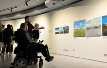 Фото 3: У Львові відкрили виставку творчих робіт незламних – «Unbroken: За обрієм»