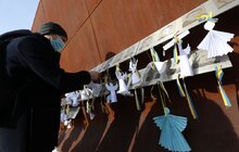 Фото 11: На Меморіалі пам’яті Героїв Небесної Сотні провели акцію «Ангели пам’яті»