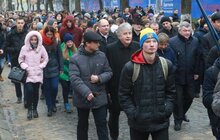 Фото 3: У Львові відзначили 99-ту річницю Листопадового чину і проголошення Західноукраїнської Народної Республіки пішою ходою