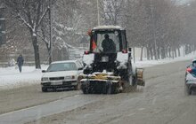 Фото 13: Після обіду буде здійснено повторний виїзд снігоочисної техніки на вулиці міста