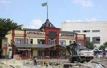 Фото 21: «До кінця цього року вже можна буде трамваєм проїхати прямо до входу у вокзал», — А. Садовий про ремонт пл. Двірцевої