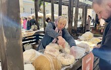 Фото 10: Крафтові сири, перепелині яйця, мікрозелень – на площі Ринок Львівський фермерський ярмарок розпочав шостий сезон (відео)