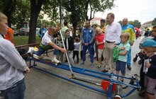 Фото 12: У Львові триває Олімпійський день — показові виступи з майстер-класами, забіг та розіграш подарунків