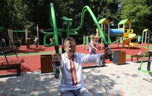 Фото 7: На вул. І.Франка збудували новий дитячо-спортивний майданчик для львів’ян різного віку
