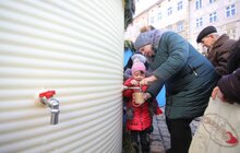 Фото 18: На Богоявлення у центрі Львова духовенство усіх християнських конфесій освятило воду