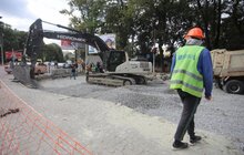 Фото 1: «До кінця цього року вул. Замарстинівська буде відкрита для проїзду», — А. Садовий