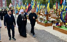 Фото 4: Митрополит Епіфаній сьогодні у Львові вшанував пам’ять полеглих Героїв (відео)