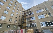 Фото 3: Утеплення, сонцезахист і тераса зі спортивною зоною: у центрі НЕЗЛАМНІ розпочали ремонтувати фасад