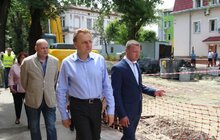 Фото 9: На вул. Замарстинівській триває капітальний ремонт дороги на ділянці від вул. Липинського до вул. Східної