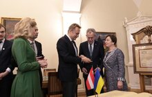 Фото 7: Президент Республіки Австрія офіційний візит в Україну розпочав зі Львова: з відвідин міської Ратуші і зустрічі з міським головою