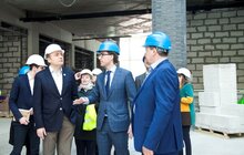 Фото 1: «Інвестор вірить у Львів і вкладає свої ресурси та створює робочі місця», - А. Садовий про будівництво ТЦ «Форум Львів»