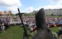 Фото 15: В рамках святкування 20-річчя візиту до України Івана Павла ІІ, у Львові відбулась святкова Архиєрейська Літургія