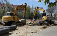 Фото 16: Квазікільце на вул. Шевченка відкриють у червні, загалом дорогу ремонтуватимуть в чотири етапи