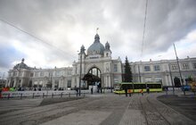 Фото 13: «Сьогодні відбувся тестовий проїзд», — А. Садовий про ремонт пл. Двірцевої і відновлення руху трамваїв