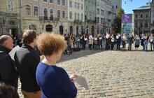 Фото 4: У Львові відбувся марафон-читання на підтримку Олега Сенцова та інших українських політв’язнів