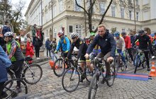Фото 28: Мер Львова привітав учасників веломарафону «Львівська сотка. Осінь» та взяв участь у велозаїзді