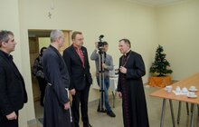 Фото 14: У притулку для бездомних з нагоди Різдва римо-католицька громада організувала святкову вігілію