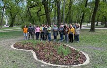 Фото 1: У Львові висадили вже четвертий дощовий садок: тепер така локація є у парку Івана Франка (відео)