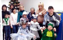 Фото 5: Вихованцям центру «Джерело» Миколай передав солодкі подарунки