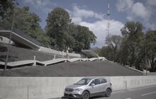 Фото 24: Будівництво першої частини Меморіалу пам’яті Героїв Небесної Сотні на стадії завершення