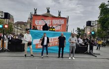 Фото 1: У Львові відбувається чемпіонат України зі стріт воркауту
