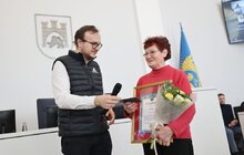 Фото 5: Ганна Чаус із Личаківського району стала «Найкращим двірником Львова-2024» (відео)