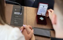 Фото 19: Ще 30 львів’ян посмертно нагородили «Почесним знаком Святого Юрія» за оборону Незалежності України (фото)