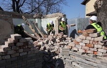 Фото 7: У Львові розпочали відновлення музею Шухевича, який росія зруйнувала у 2024 році (фото/відео)