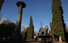 Фото 12: У Львові з Пагорбу слави демонтували три радянські пам’ятники: скульптури поповнять експозицію музею «Територія терору» (відео)